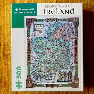 Story Map of Ireland puzzle 500 pieces